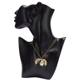 Sunflower Necklace - Yellow Gold