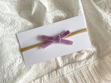 Velvet Bow Headband