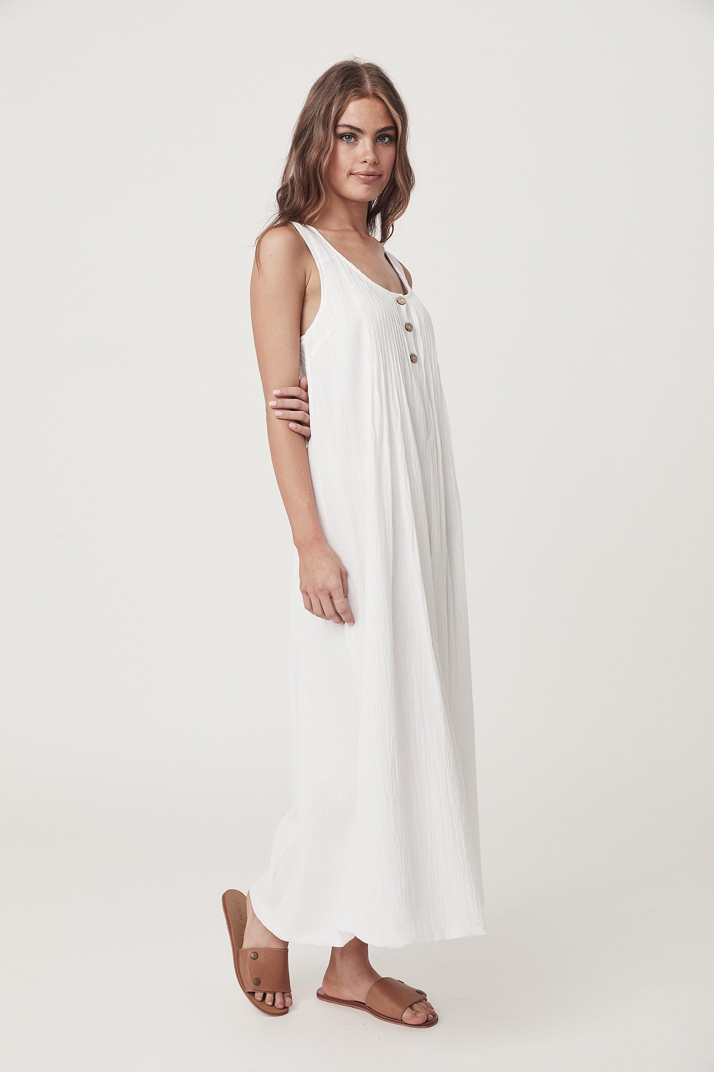 Arabella Maxi Dress - White