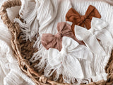 Muslin Cotton Bow
