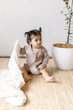 Two Darlings Dusty Lilac Knit Baby Cardigan