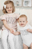 Daddy's Little Mate Bodysuit/Tee