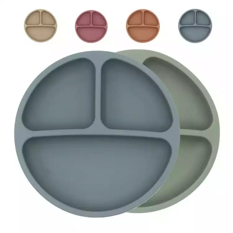 Silicone 3 Section Plate