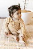 Two Darlings Mustard Stripe Long Sleeve Original Bodysuit