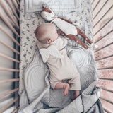 Cot Quilt & Pillow Set - Mist