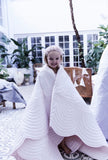 Cot Quilt & Pillow Set - Powder